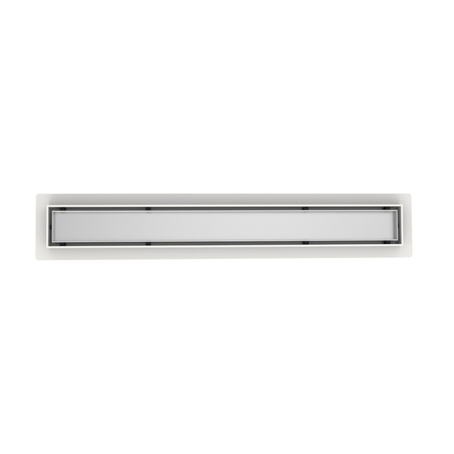 Top layout of stainless steel shower floor drain grate