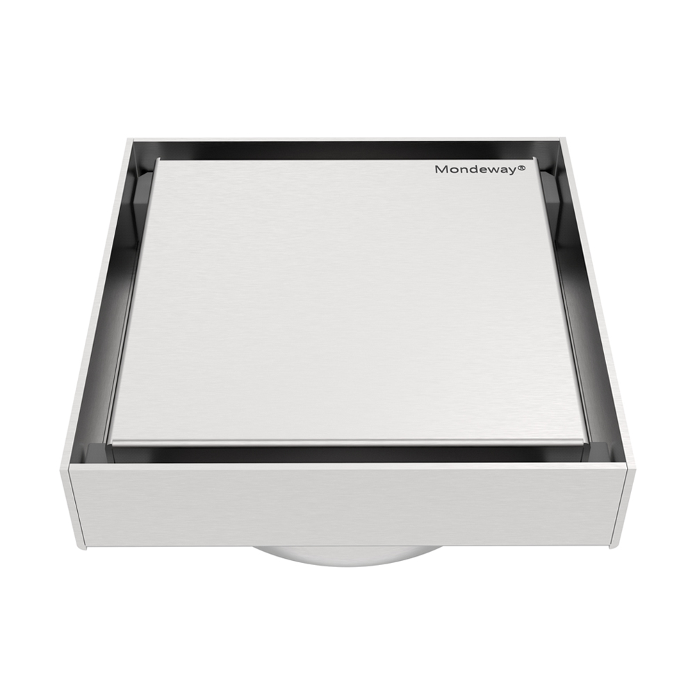 Perimeter drainage edge gap of bathroom floor drain stainless steel