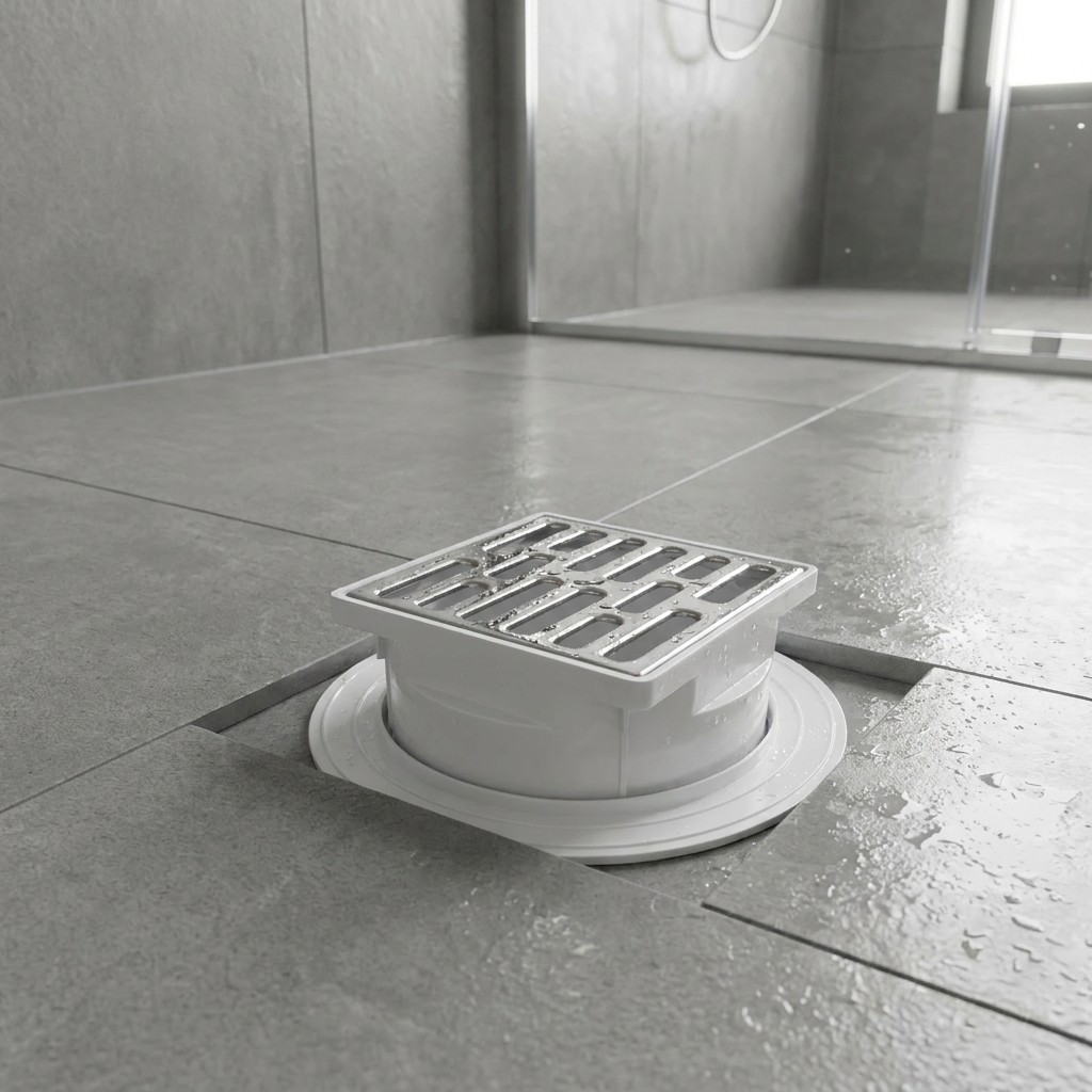 Square Drain For Shower Tile Integration