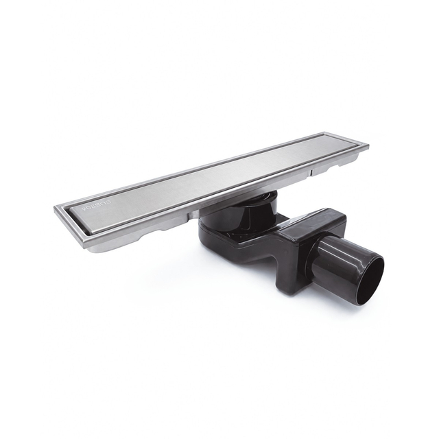 hidden-linear-drain-front-elevation-outlet-port