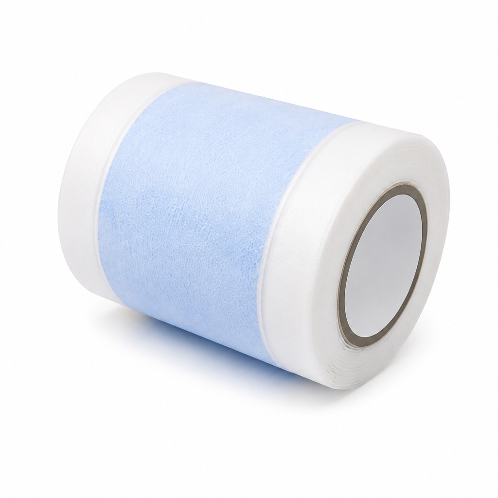 Compact roll of structural grade waterproof sealing tape for shower mud pans