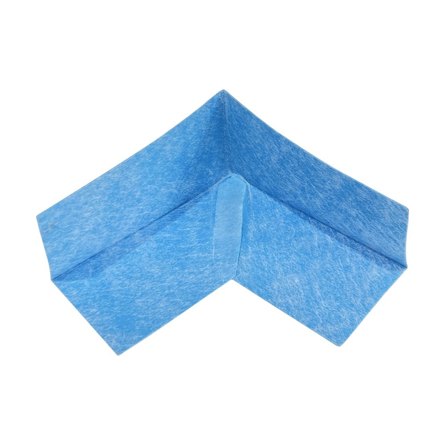 Inside corner membrane for structural sealing in wet area construction
