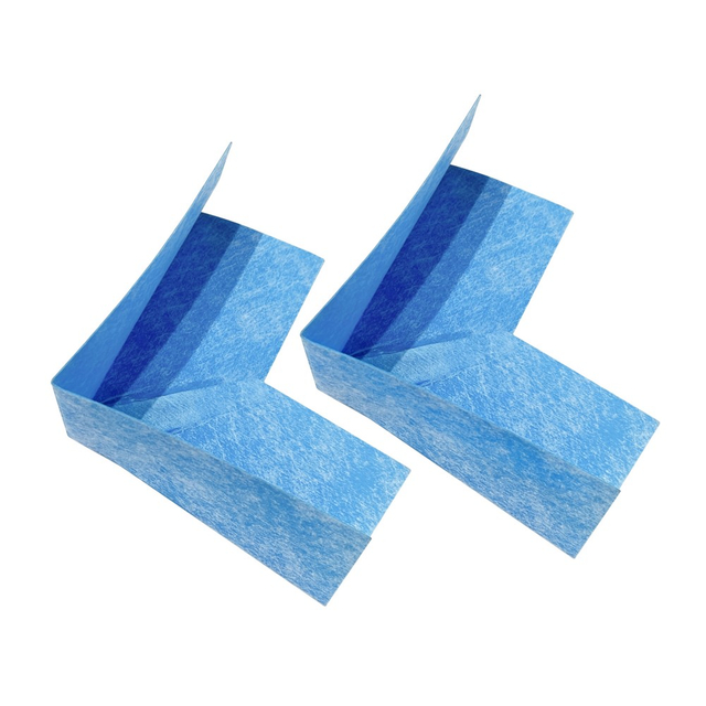 Dual pack of flexible TPE corner membranes for wet room waterproofing